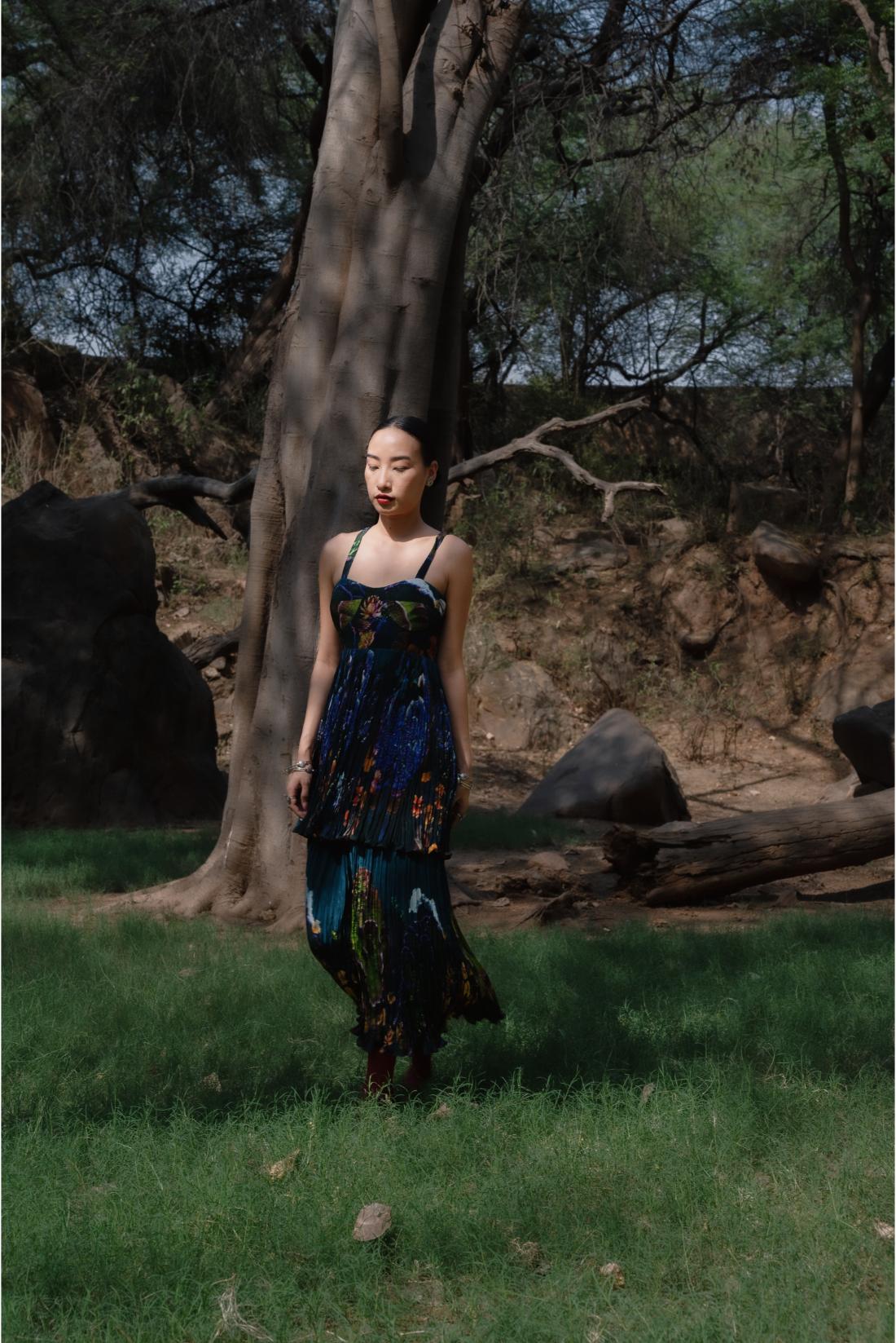 BLUE DRESS